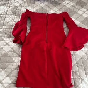 off shoulder dress
